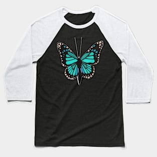 Butterfly 02r Baseball T-Shirt